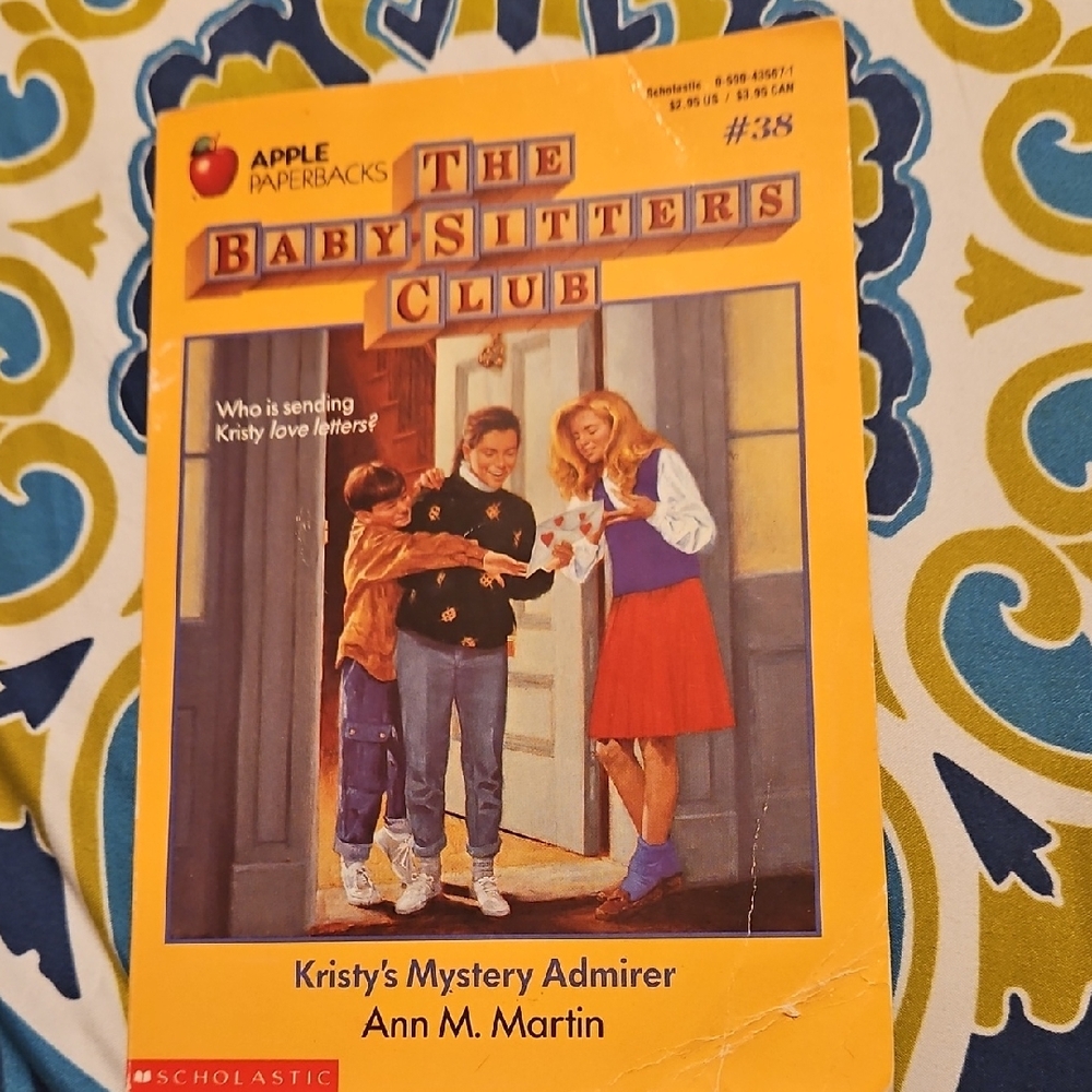 Baby-Sitters Club Book #38 Kristy's Secret Admirer